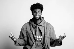 UNITUS' Jonathan Isaac looking at the camera