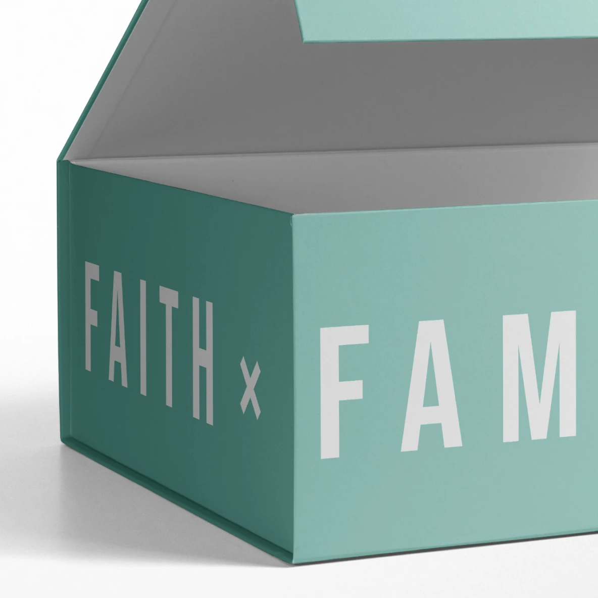 A UNITUS shoe box slightly open